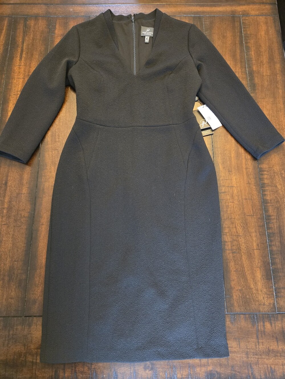 Adrianna Papell Black Dress NWT